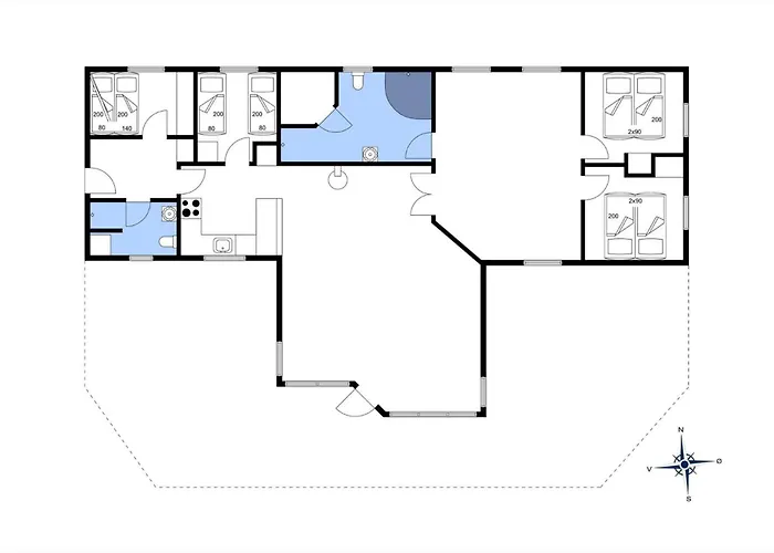 Holiday home Bv279-blavand-port-arthursvej-49